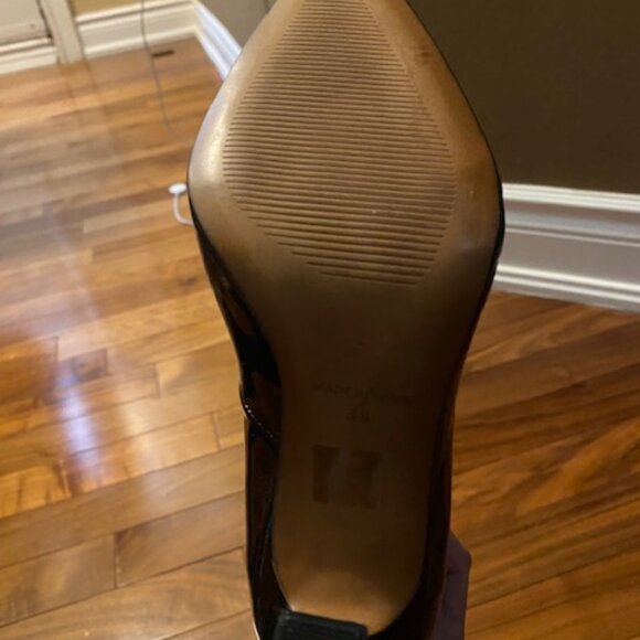 p'intervalle patent leather shoes, size 8, black. Made in Spain - Picture 4 of 4